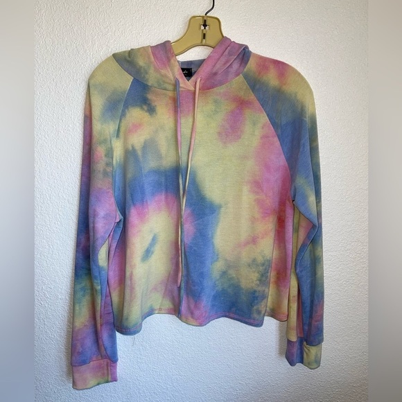Rae Moda Tops - Rae Mode Tie Dye hoodie. Size Large GUC